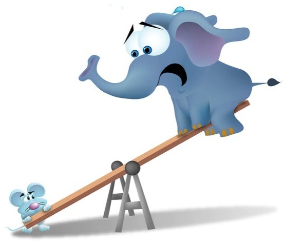 Create an Unbalancing Force If You Want To Move an Elephant