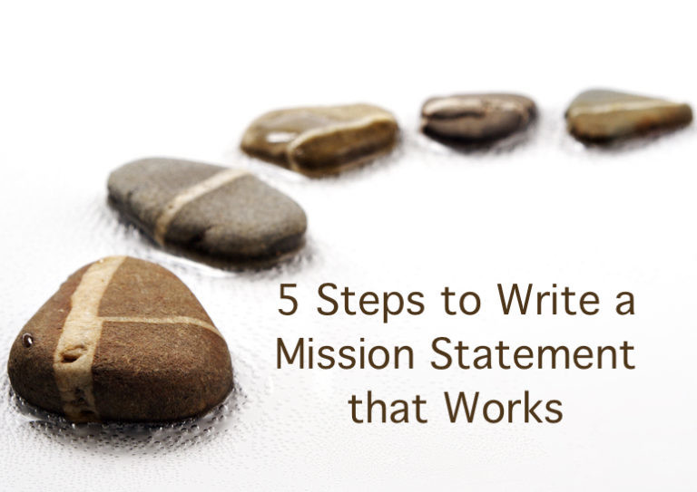 How To Write A Mission Statement In 5 Steps Seapoint Center For