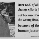 Why change efforts fail