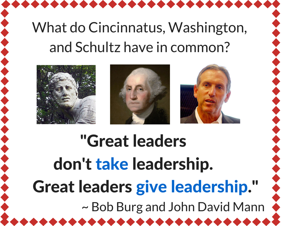 Giving Leadership Bob Burg