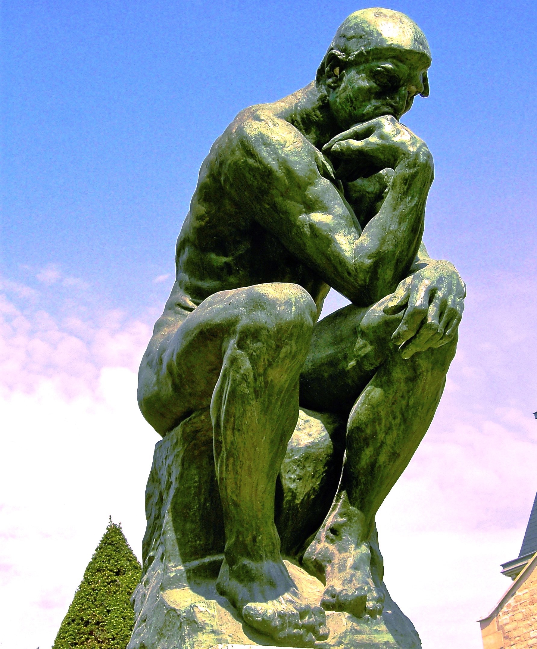 The Thinker Thinking About How to Involve Others in Decisions