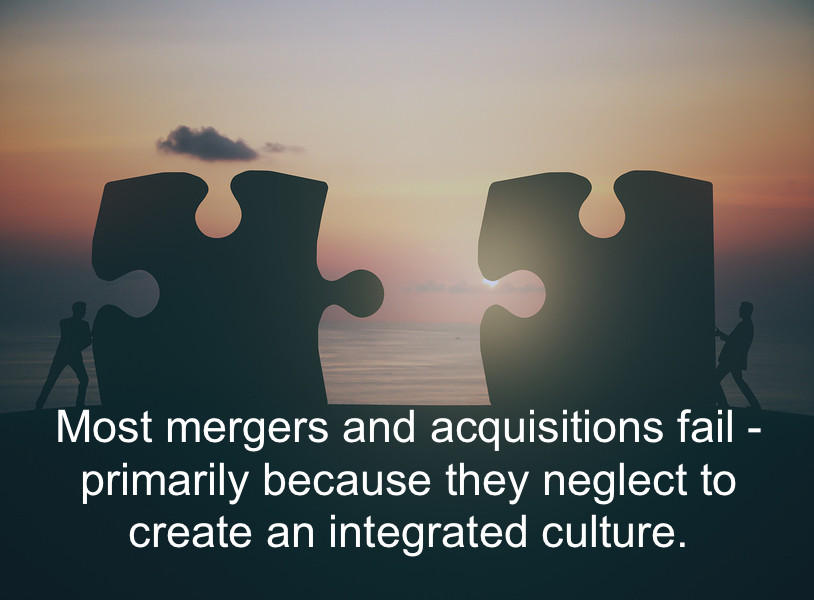 merger and acquisition fail culture integration