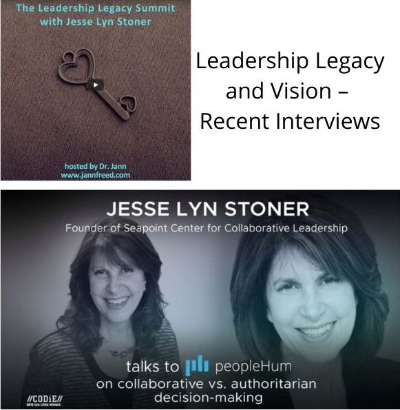 Leadership Legacy and Vision – Recent Interviews